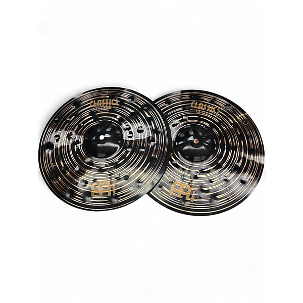 Used MEINL 14in Classics Custom Dark HiHat Pair Cymbal