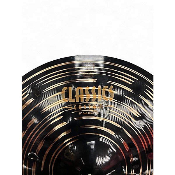 Used MEINL 14in Classics Custom Dark HiHat Pair Cymbal