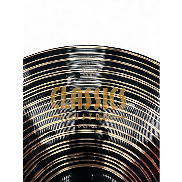 Used MEINL 19in Classics Custom Dark Crash Cymbal