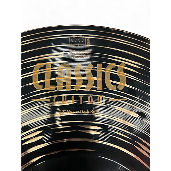 Used MEINL 20in Classics Custom Heavy Dark Ride Cymbal