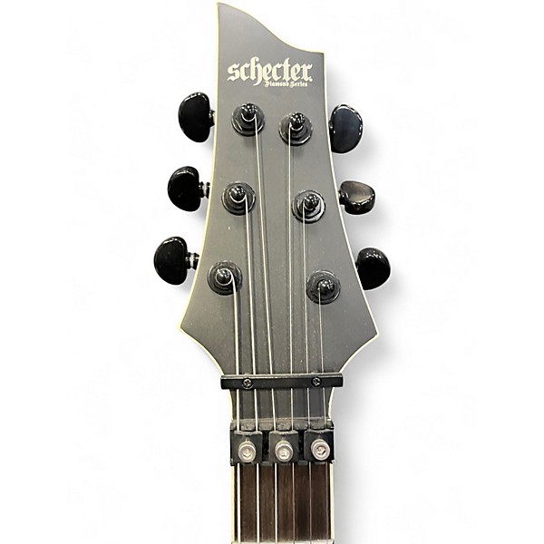 Used Schecter Guitar Research C-1 S HT SLS ELITE EVIL TWIN Flat Black Solid Body Electric Guitar