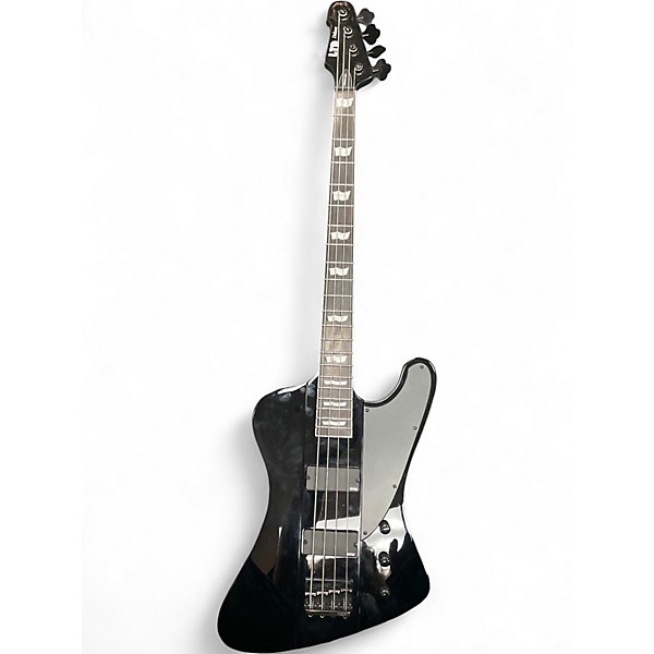 Used ESP LTD Phoenix 1004 4 String Black Electric Bass Guitar