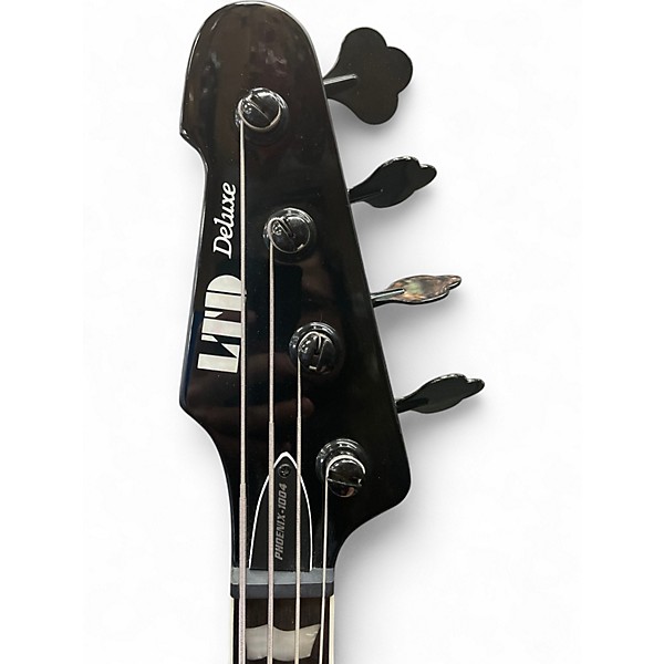 Used ESP LTD Phoenix 1004 4 String Black Electric Bass Guitar