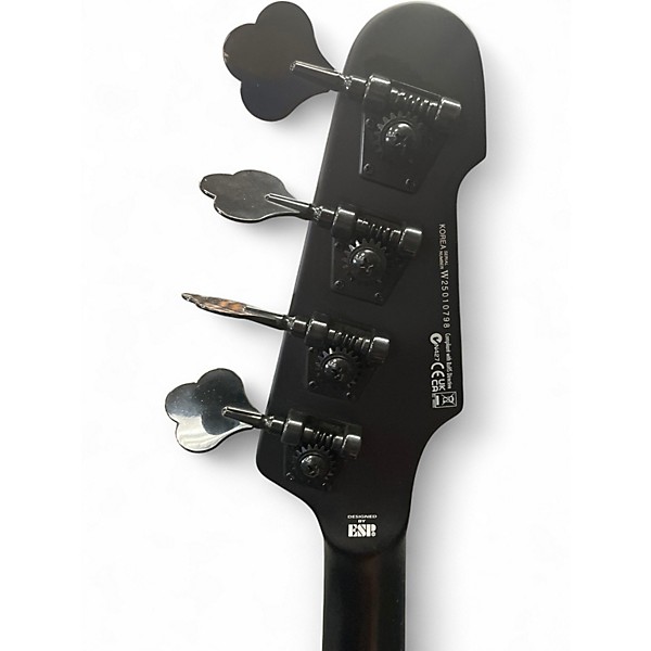 Used ESP LTD Phoenix 1004 4 String Black Electric Bass Guitar