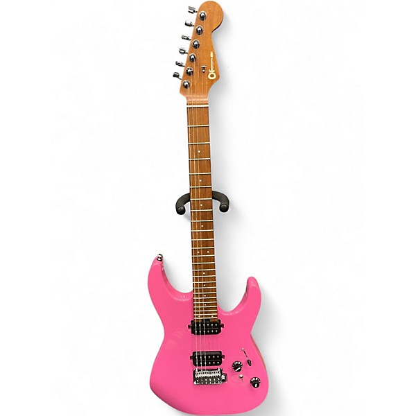Used Charvel Pro Mod DK24 HH Bubblegum Pink Solid Body Electric Guitar
