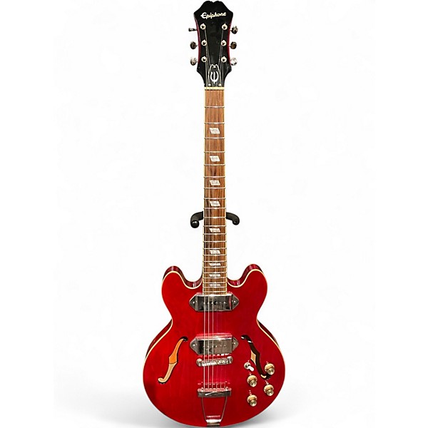 Used Epiphone Casino Coupe Cherry Hollow Body Electric Guitar