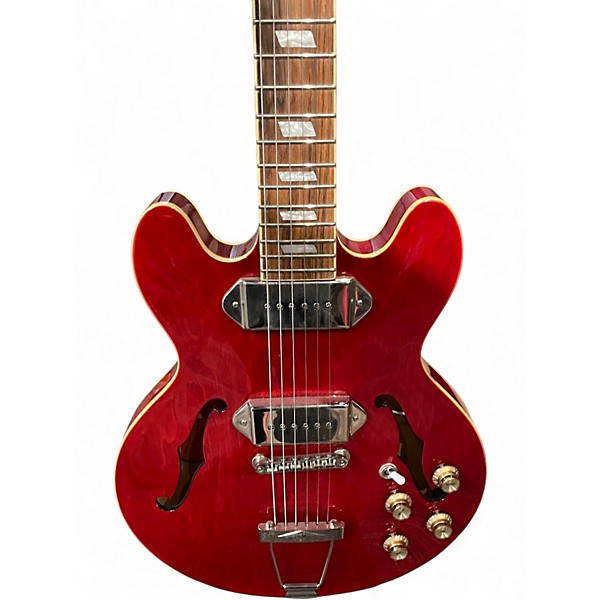 Used Epiphone Casino Coupe Cherry Hollow Body Electric Guitar