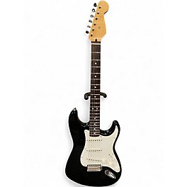 Used Fender Standard Stratocaster 50th Anniversary Black Solid Body Electric Guitar