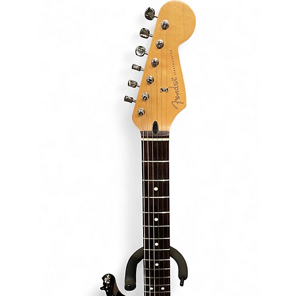 Used Fender Standard Stratocaster 50th Anniversary Black Solid Body Electric Guitar