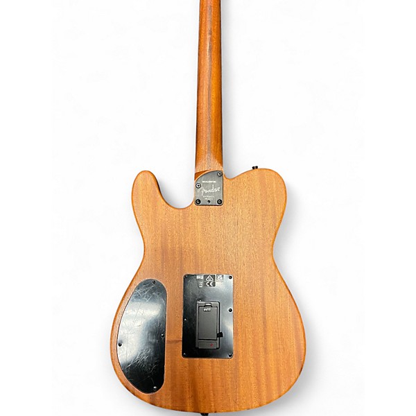 Used Fender Acoustasonic Standard Telecaster Honey Burst Solid Body Electric Guitar
