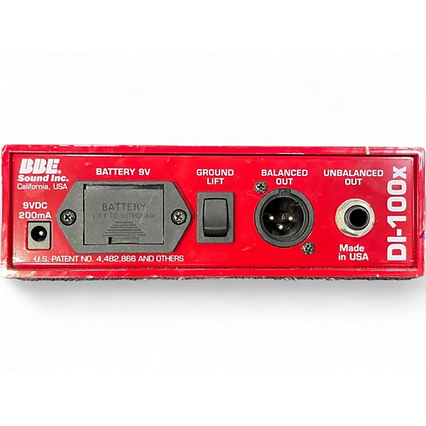 Used BBE DI-100x Exciter