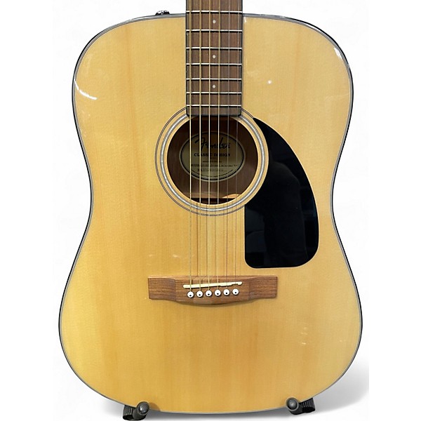 Used Fender CD-60 DREAD Antique Natural Acoustic Guitar