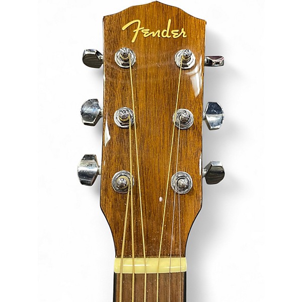 Used Fender CD-60 DREAD Antique Natural Acoustic Guitar