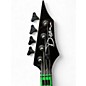 Used Dean Custom Zone 4-String NUCLEAR GREEN Electric Bass Guitar