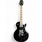 Used 2023 Epiphone Les Paul Studio Ebony Solid Body Electric Guitar thumbnail