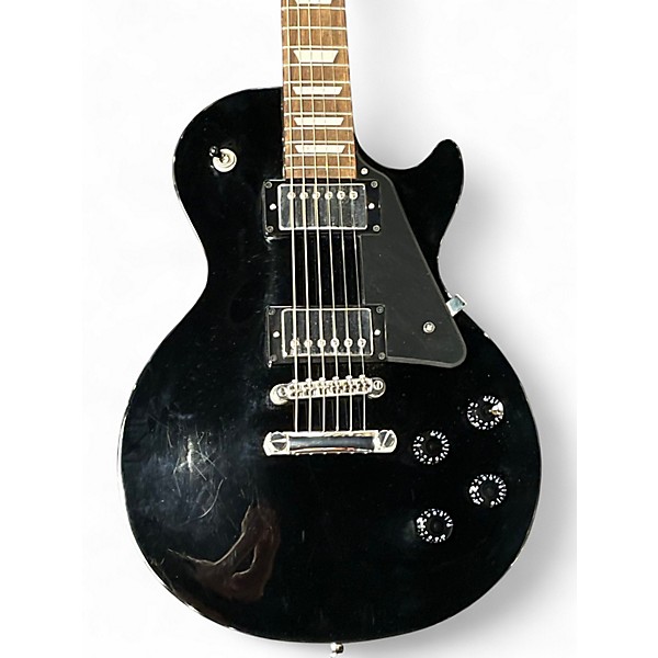Used 2023 Epiphone Les Paul Studio Ebony Solid Body Electric Guitar