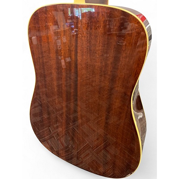 Used Alvarez MD60BG Dreadnought Natural Acoustic Guitar