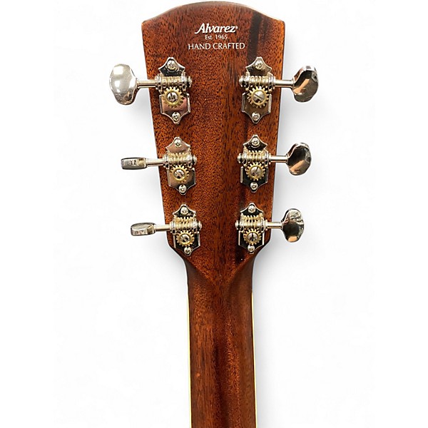 Used Alvarez MD60BG Dreadnought Natural Acoustic Guitar