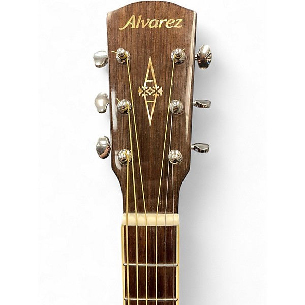 Used Alvarez MD60BG Dreadnought Natural Acoustic Guitar