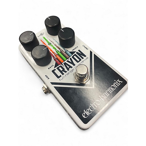 Used Electro-Harmonix Crayon Full Range Overdrive Effect Pedal