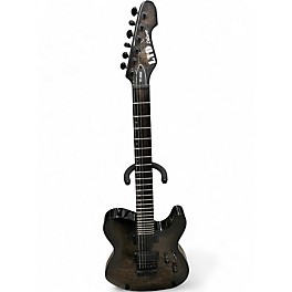 Used ESP LTD DELUXE TE-1000 BURL Solid Body Electric Guitar