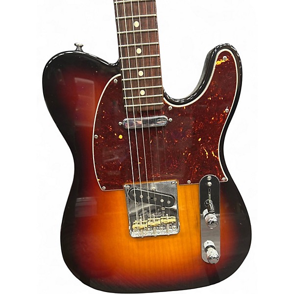 Used Fender American Professional II Telecaster 3 Color Sunburst Solid Body Electric Guitar