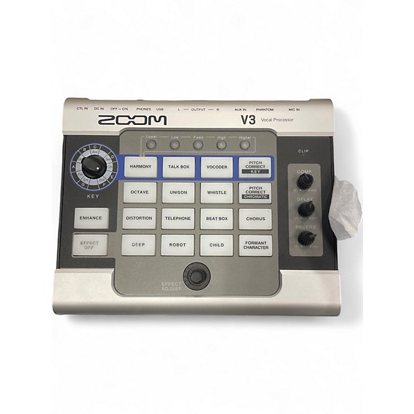 Used Zoom V3 Vocal Processor Audio Converter