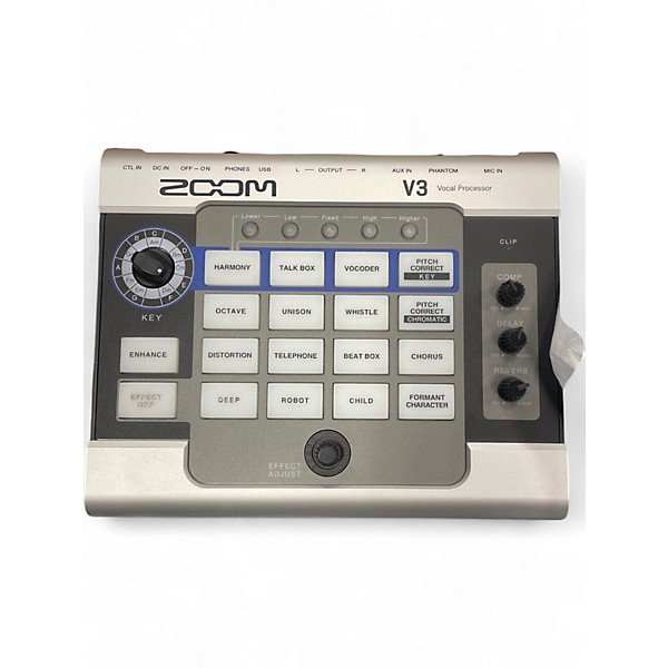 Used Zoom V3 Vocal Processor Audio Converter
