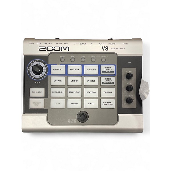 Used Zoom V3 Vocal Processor Audio Converter