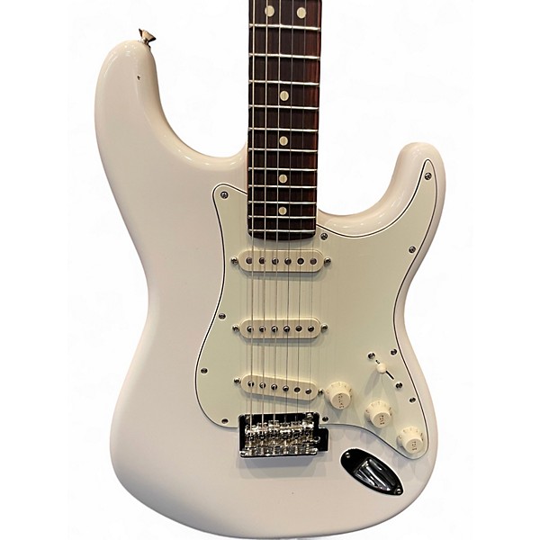 Used Fender Player Stratocaster WHITE Solid Body Electric Guitar