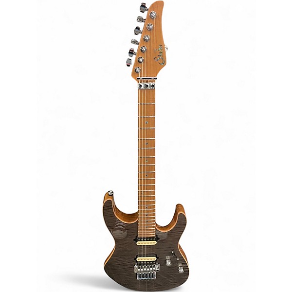 Used 2025 Suhr CUSTOM SHOP MODERN Trans Charcoal Solid Body Electric Guitar