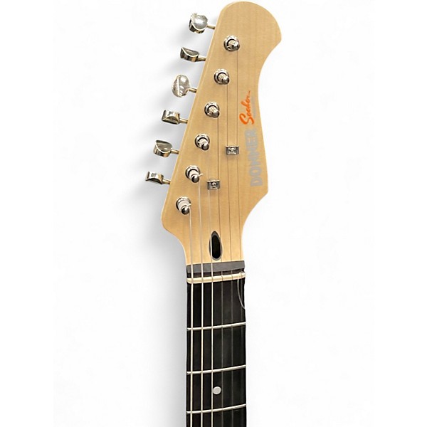 Used Donner SEEKER Antique White Solid Body Electric Guitar