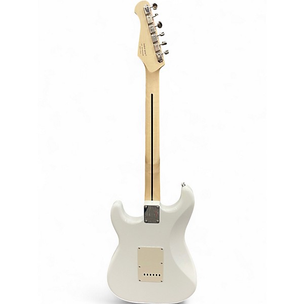 Used Donner SEEKER Antique White Solid Body Electric Guitar