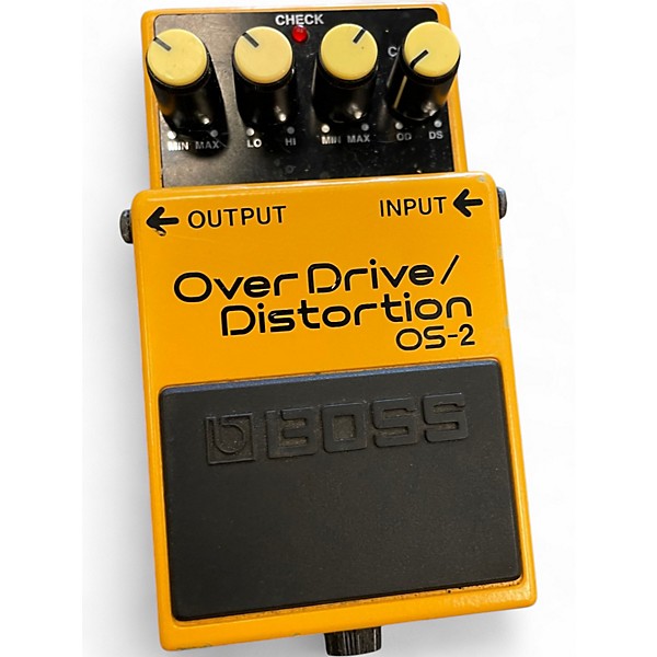 Used BOSS OS2 Overdrive Distortion Effect Pedal