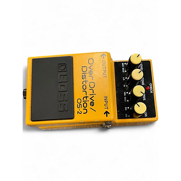 Used BOSS OS2 Overdrive Distortion Effect Pedal