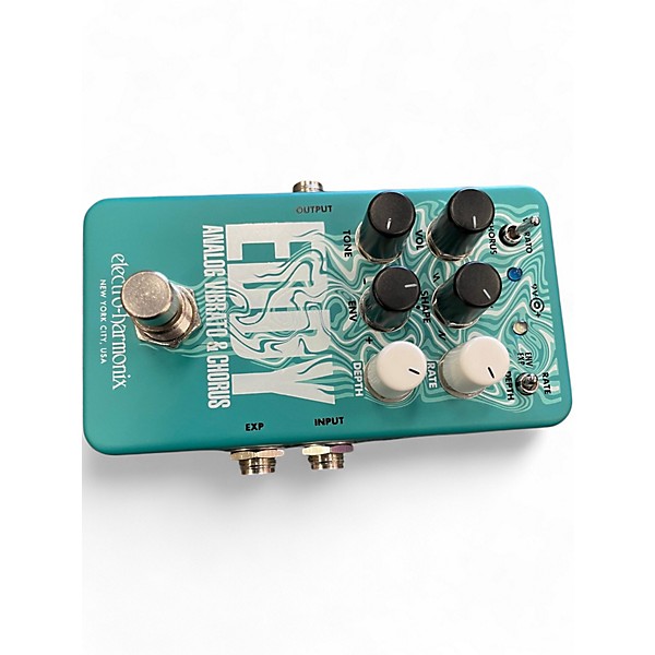 Used Electro-Harmonix EDDY ANALOG VIBRATO & CHORUS Effect Pedal