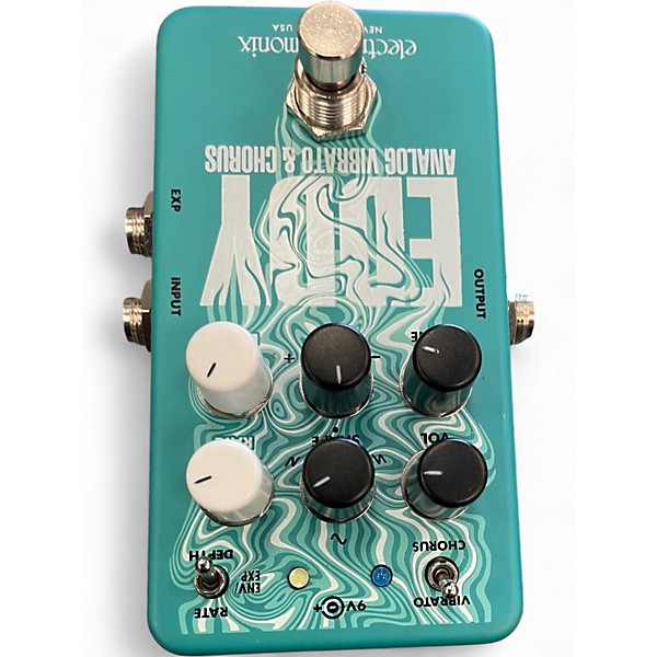 Used Electro-Harmonix EDDY ANALOG VIBRATO & CHORUS Effect Pedal