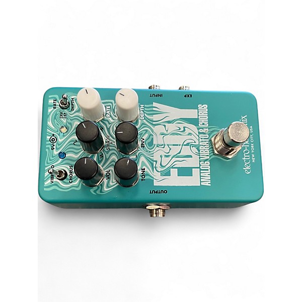 Used Electro-Harmonix EDDY ANALOG VIBRATO & CHORUS Effect Pedal