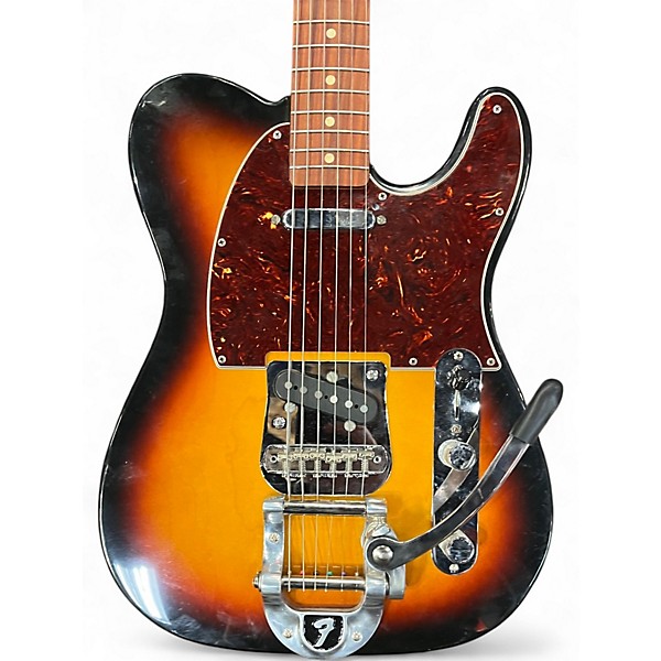 Used Fender Vintera 60s Telecaster Bigsby Sunburst Solid Body Electric Guitar
