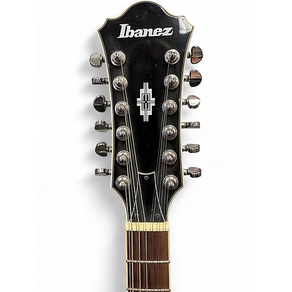 Used Ibanez AS7312 12 String Artcore TRANS CHERRY RED Hollow Body Electric Guitar