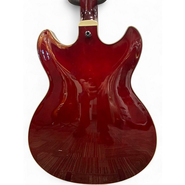 Used Ibanez AS7312 12 String Artcore TRANS CHERRY RED Hollow Body Electric Guitar