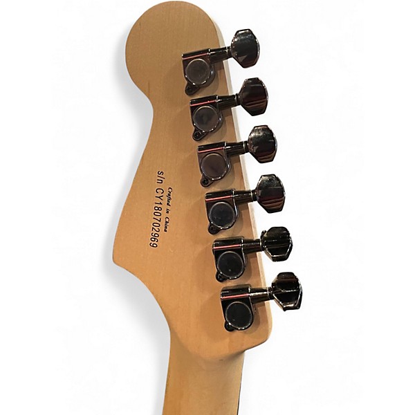 Used 2018 Squier Contemporary Active Jazzmaster HH Surf Pearl Solid Body Electric Guitar