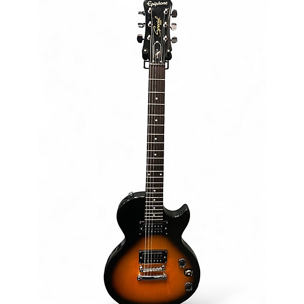 Used Epiphone Les Paul Special II 2 Tone Sunburst Solid Body Electric Guitar