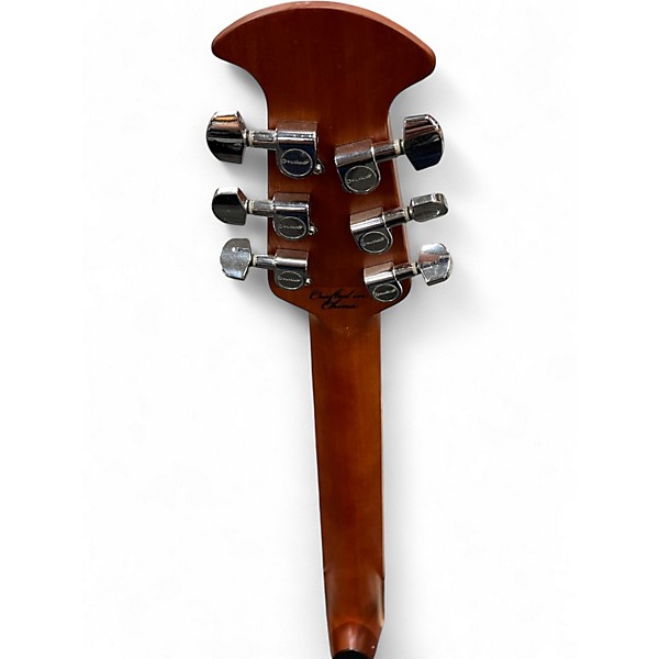 Used Ovation Celebrity CE48P 2 Tone Sunburst Acoustic Electric Guitar