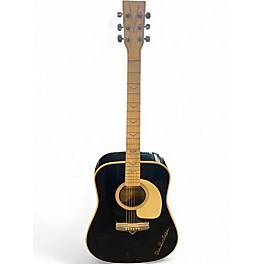 Used Esteban The Vintage Black Acoustic Electric Guitar