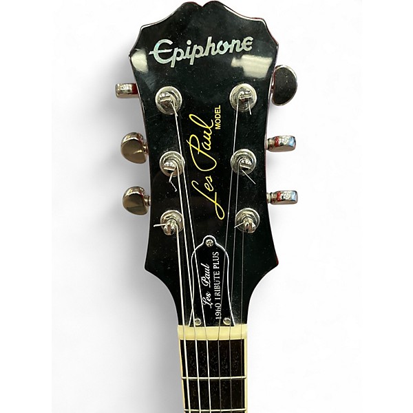 Used Epiphone Les Paul Tribute 1960S Neck Sunburst Solid Body Electric Guitar