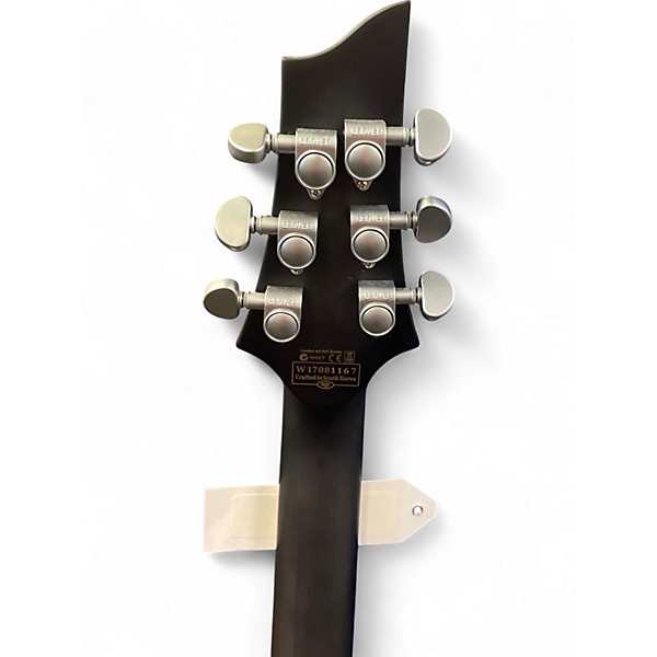 Used Schecter Guitar Research C1 Platinum Black Solid Body Electric Guitar
