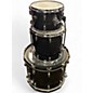 Used Gretsch Drums 3 Piece USA Custom Black Oyster Drum Kit thumbnail