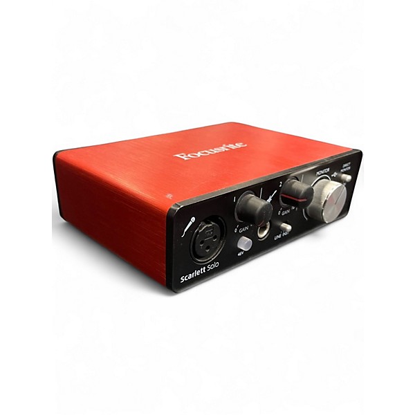 Used Focusrite Scarlett Solo Audio Interface