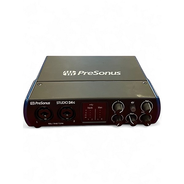Used PreSonus Studio 24C Audio Interface